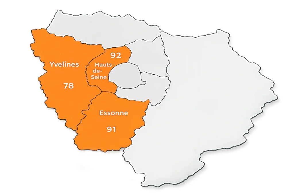 carte intervention chauffagiste essonne hauts de seine yvelines entretien depannage chaudiere